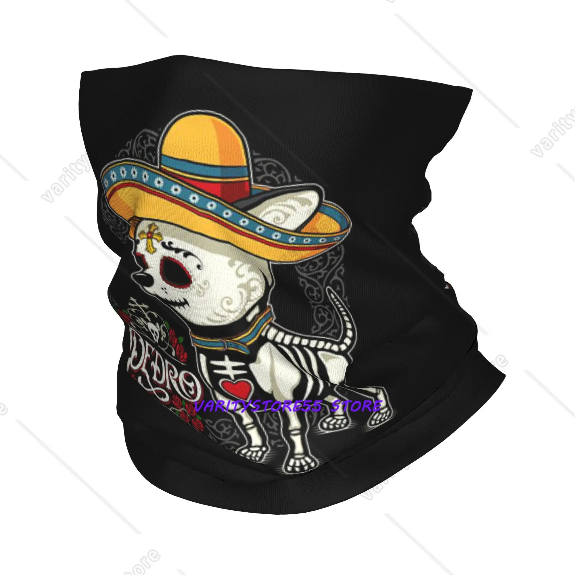 Day of the Dead Dog Print Bandana Neck Cover Printed Face Scarf Warm Headband Outdoor Sports For Men Women Adult
Day of the Dead Dog Print Bandana Neck Cover Printed Face Scarf Warm Headband Outdoor Sports For Men Women Adult