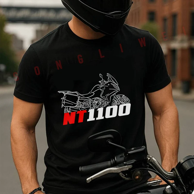 NT1100 Motorcycle For Riders Men's Fashion Moto T-shirt Casual Trendy Tshirts For Summer Comfortable Short Sleeve Tops
NT1100 Motorcycle For Riders Men's Fashion Moto T-shirt Casual Trendy Tshirts For Summer Comfortable Short Sleeve Tops