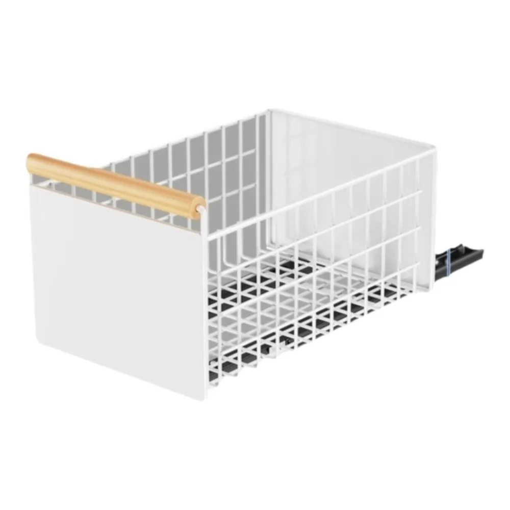 Pull-out Kitchen Cabinet Storage Rack with Drainer Wooden Handle Basket Under Sink Organizer Anti Mildew Pot Lid Dish Rack
Pull-out Kitchen Cabinet Storage Rack with Drainer Wooden Handle Basket Under Sink Organizer Anti Mildew Pot Lid Dish Rack