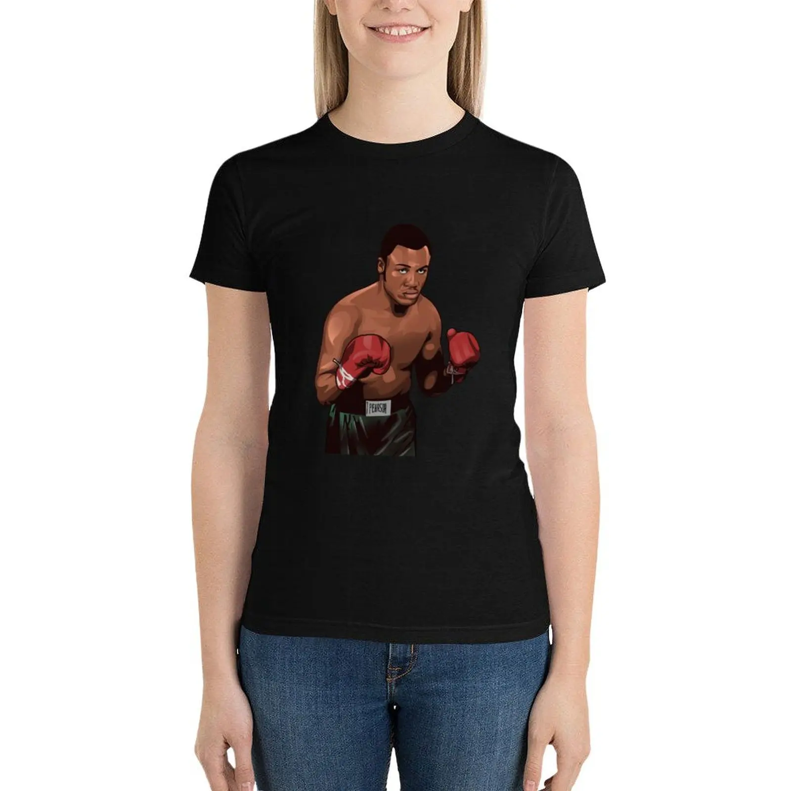Joe Frazier T-Shirt Short sleeve tee shirts graphic tees vintage clothes anime clothes t-shirts for Women graphic tees funny
Joe Frazier T-Shirt Short sleeve tee shirts graphic tees vintage clothes anime clothes t-shirts for Women graphic tees funny