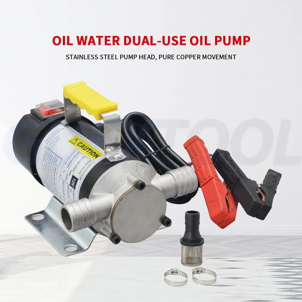 DC Oil Water Transfer Pump Portable 12V 24V 220V Electric Pump Self-Priming Oil Water Pump For Home Industrial Use
DC Oil Water Transfer Pump Portable 12V 24V 220V Electric Pump Self-Priming Oil Water Pump For Home Industrial Use