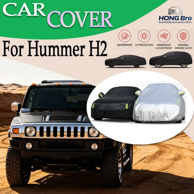 6-in-1 All Weather Car Cover Waterproof Snowproof UV Scratch Resistant Full Protection For Hummer H2 Outdoor
6-in-1 All Weather Car Cover Waterproof Snowproof UV Scratch Resistant Full Protection For Hummer H2 Outdoor