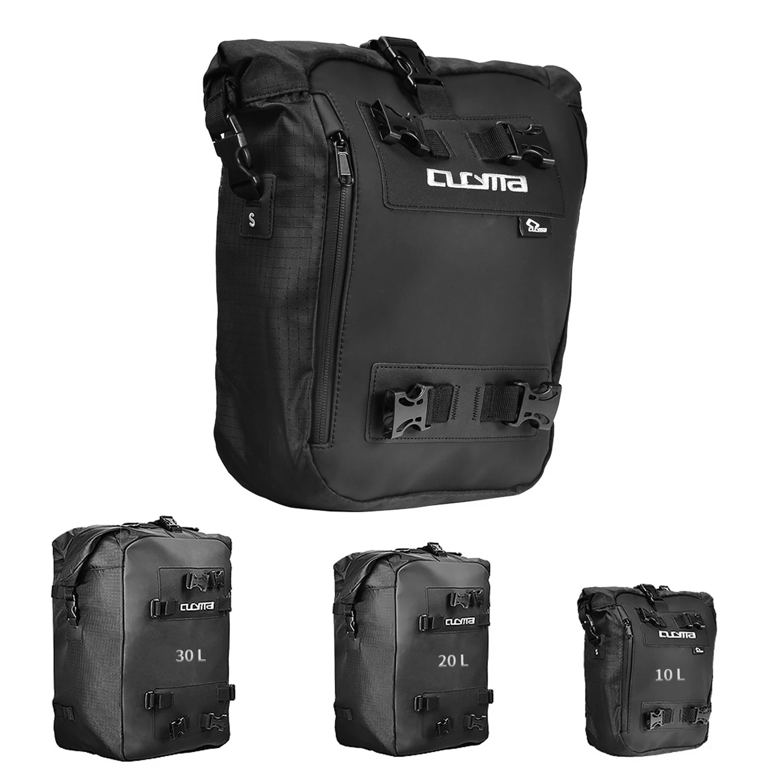 CUCYMA Motorcycle Rear Seat Bag, Waterproof Side Bag Multifunctional Travel Luggage for Outdoor Riding Commute Adventure Bike
CUCYMA Motorcycle Rear Seat Bag, Waterproof Side Bag Multifunctional Travel Luggage for Outdoor Riding Commute Adventure Bike