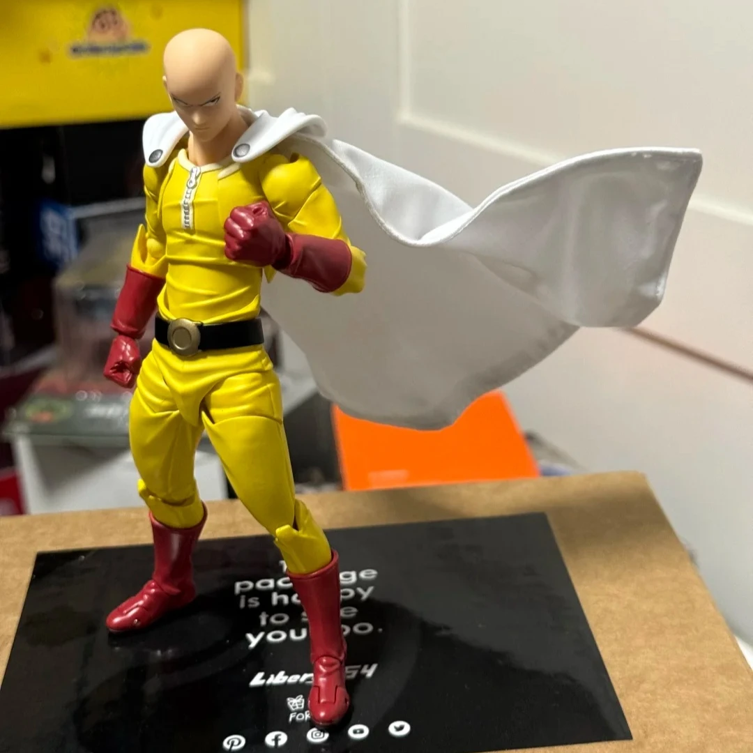 16 см хит продаж, оригинальный One Punch Man Saitama Amazing Yamaguchi Revoltech Saitama ПВХ GK, коллекция аниме, фигурки, модель игрушки
16 см хит продаж, оригинальный One Punch Man Saitama Amazing Yamaguchi Revoltech Saitama ПВХ GK, коллекция аниме, фигурки, модель игрушки