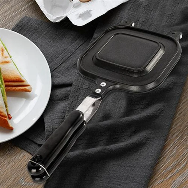 1 Piece Hot Sandwich Maker No-Fume Pan Double-Sided Non-Stick Frying Pan Frying Pan For Sandwich Toast Bread
1 Piece Hot Sandwich Maker No-Fume Pan Double-Sided Non-Stick Frying Pan Frying Pan For Sandwich Toast Bread