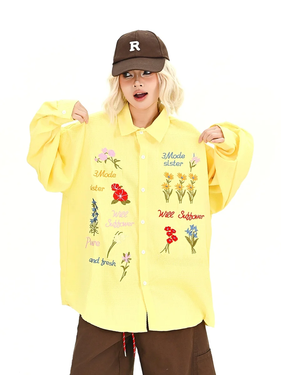 Spring 2026 Loose Women's Long Sve Embroidered Floral irt Bf Sle Sweet Top Cardigan Sle Chinese Origin Regular Length
Spring 2026 Loose Women's Long Sve Embroidered Floral irt Bf Sle Sweet Top Cardigan Sle Chinese Origin Regular Length