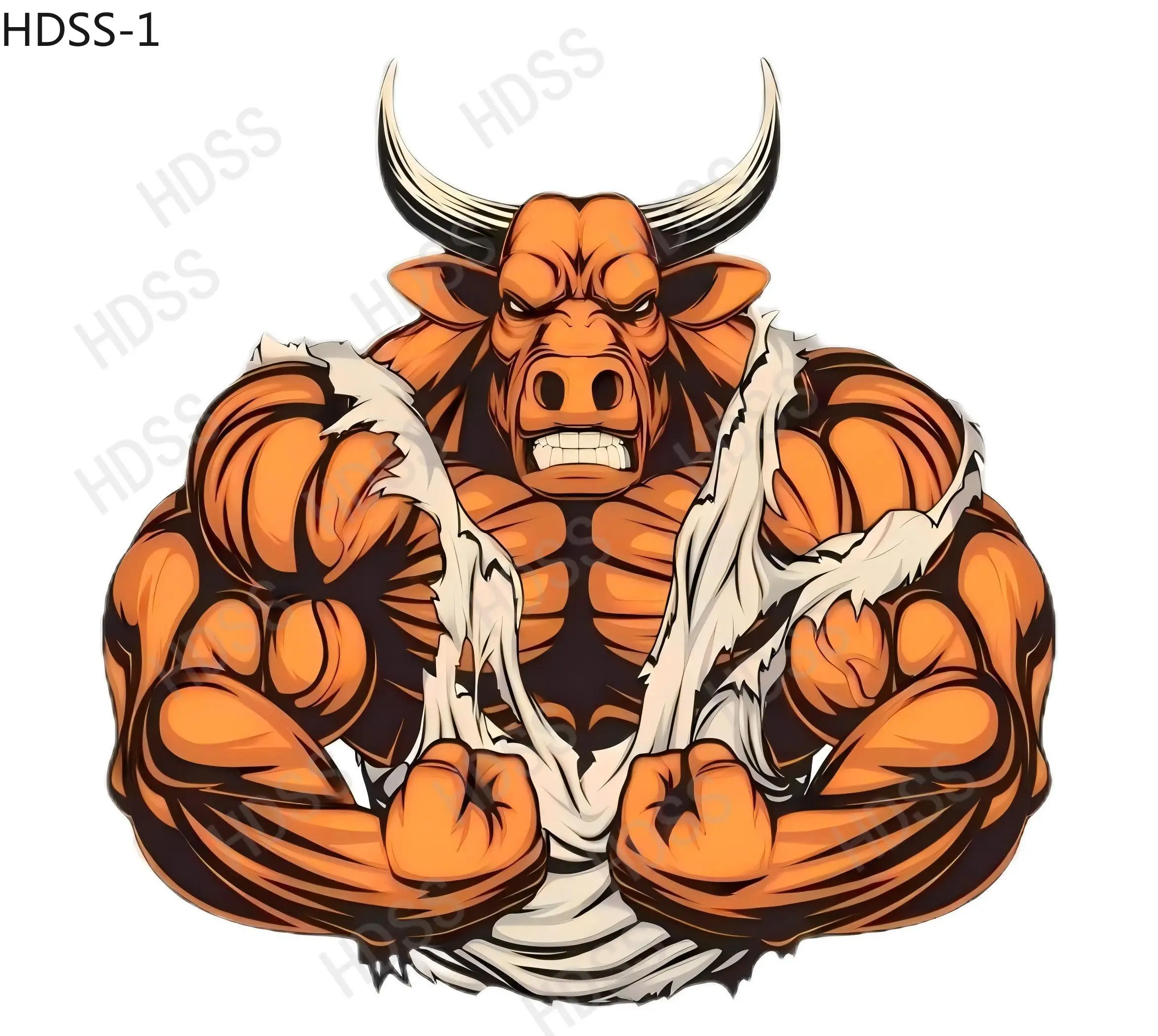 HDSS-Fierce handsome muscle bull car sticker personalized creative car motorcycle cover scratch decoration waterproof sticker
HDSS-Fierce handsome muscle bull car sticker personalized creative car motorcycle cover scratch decoration waterproof sticker