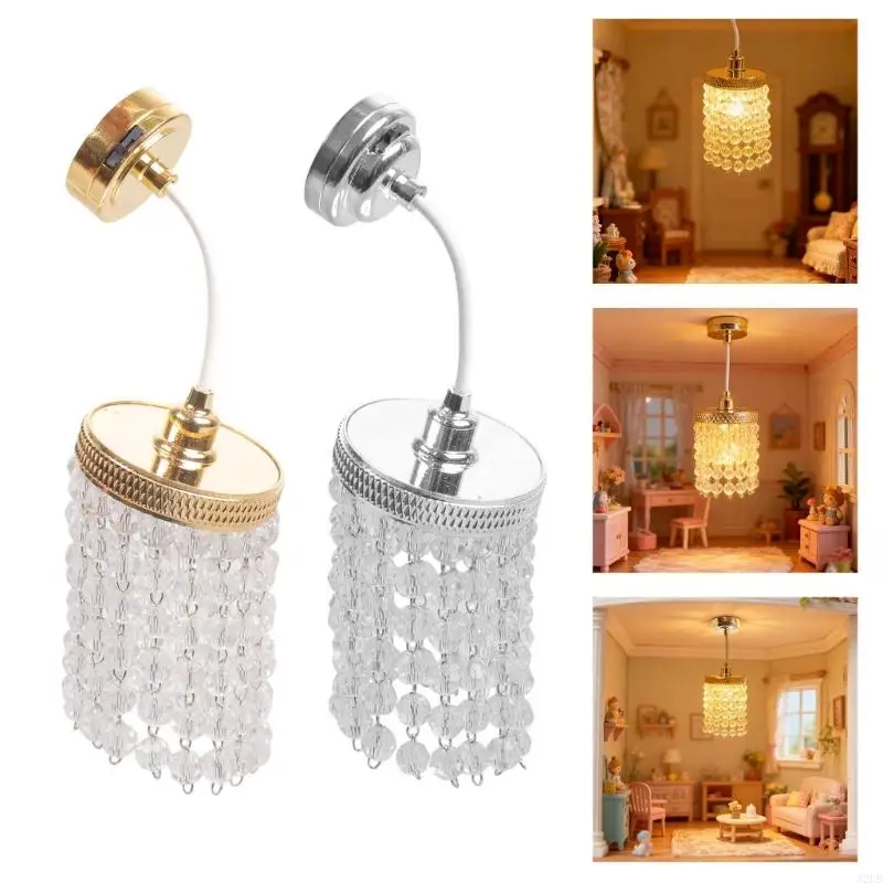 Chandelier Bedroom Ceiling Lamp Miniature Furniture Model Doll Houses Accessory Realistic Lighting Toy Playset 1:12 A2UB
Chandelier Bedroom Ceiling Lamp Miniature Furniture Model Doll Houses Accessory Realistic Lighting Toy Playset 1:12 A2UB