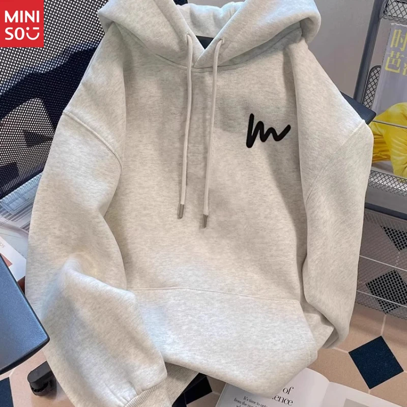 Miniso European Fleece Hoodie | Women's Plush Winter Coat, Trending Outerwear
Miniso European Fleece Hoodie | Women's Plush Winter Coat, Trending Outerwear