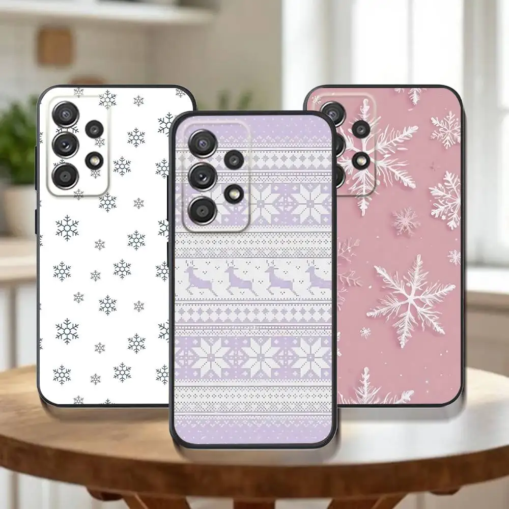 Snowflake Winter Snow Phone Case For Samsung Galaxy A73,31,32,72,41,53,52,71,22,5G,Note,J7,8,9 Soft Black Cover
Snowflake Winter Snow Phone Case For Samsung Galaxy A73,31,32,72,41,53,52,71,22,5G,Note,J7,8,9 Soft Black Cover
