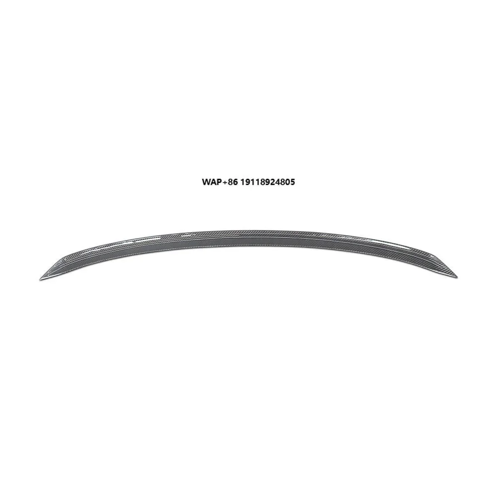 New Carbon Fiber Mid-Spoiler for for Coupe 2018-2024 Turbo 3M Tape DUCKTAIL Rear Trunk Spoiler Upainted Black
New Carbon Fiber Mid-Spoiler for for Coupe 2018-2024 Turbo 3M Tape DUCKTAIL Rear Trunk Spoiler Upainted Black