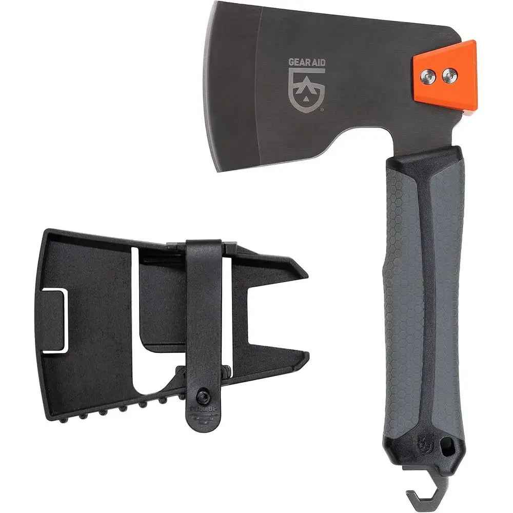 Camping Essential: Multi-Tool with Safety Cover, Hammer, Fire Starter, and Tent Peg Extractor
Camping Essential: Multi-Tool with Safety Cover, Hammer, Fire Starter, and Tent Peg Extractor