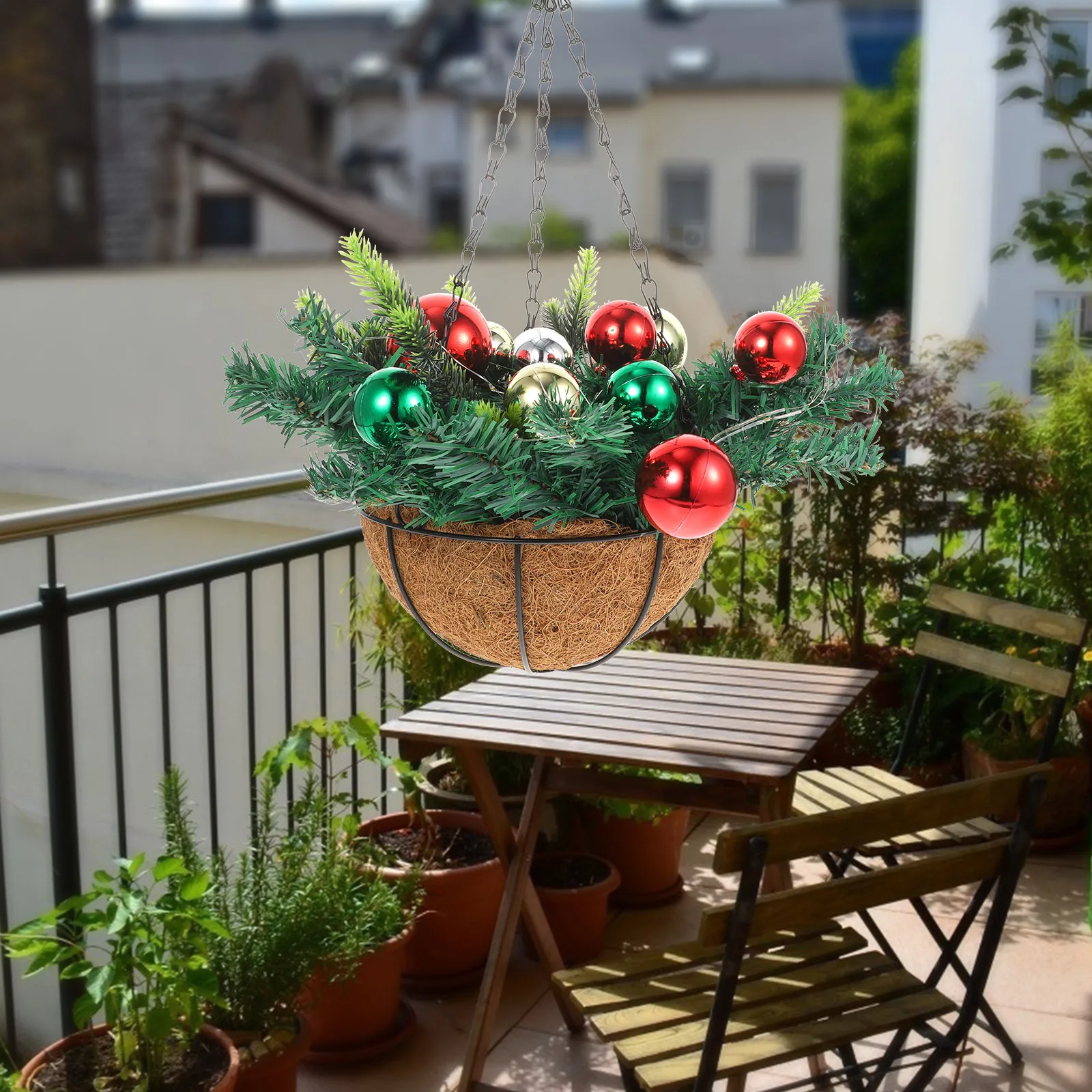 Glowing Flower Basket Plants Outdoor Holiday Planter Decor Hanging Flowers Festival Pendant Decorate
Glowing Flower Basket Plants Outdoor Holiday Planter Decor Hanging Flowers Festival Pendant Decorate