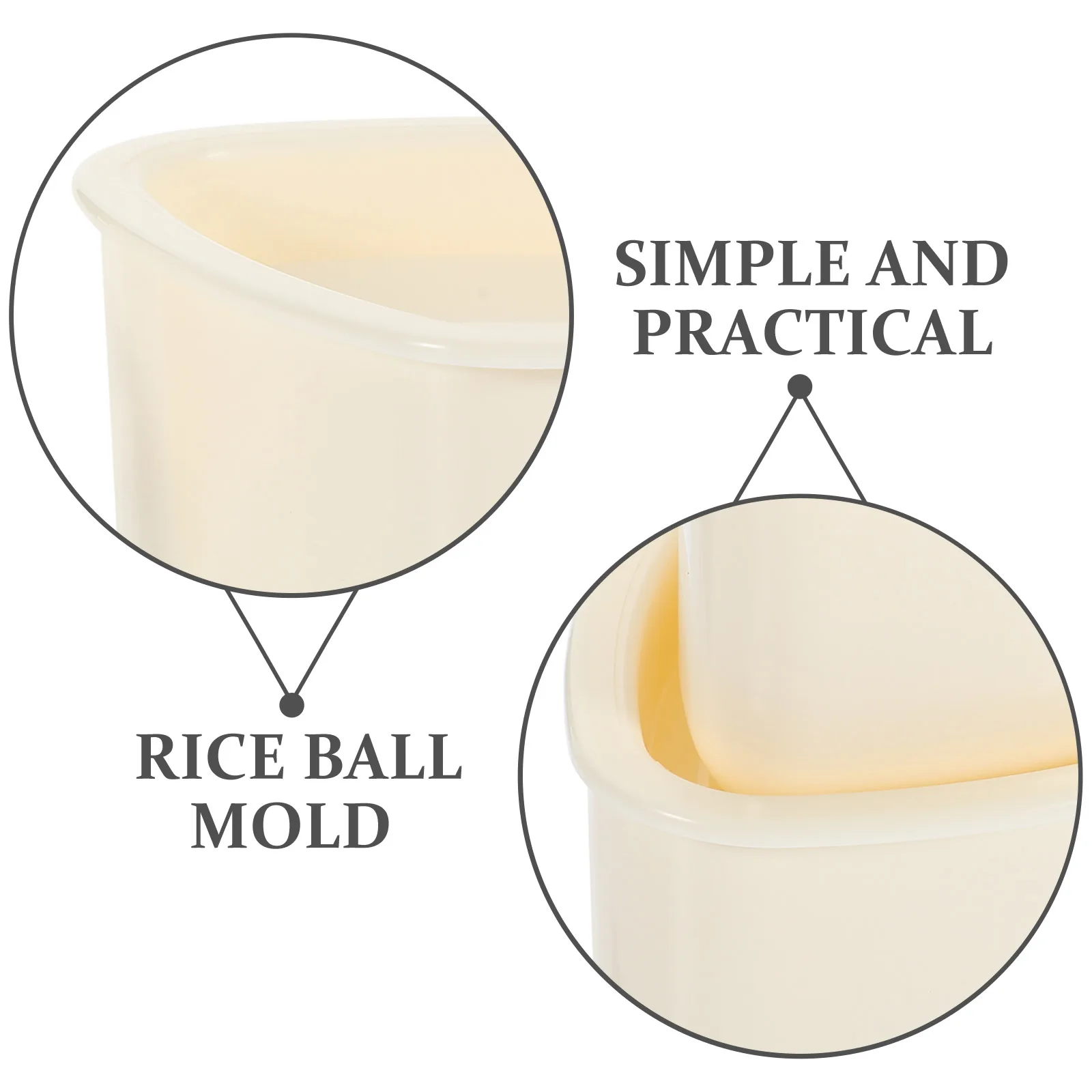 2pcs Onigiri Mold Rice Ball Maker Triangular Sushi Shaper Kids Kitchen Tool Food Grade Easy Practical Home Gift
2pcs Onigiri Mold Rice Ball Maker Triangular Sushi Shaper Kids Kitchen Tool Food Grade Easy Practical Home Gift