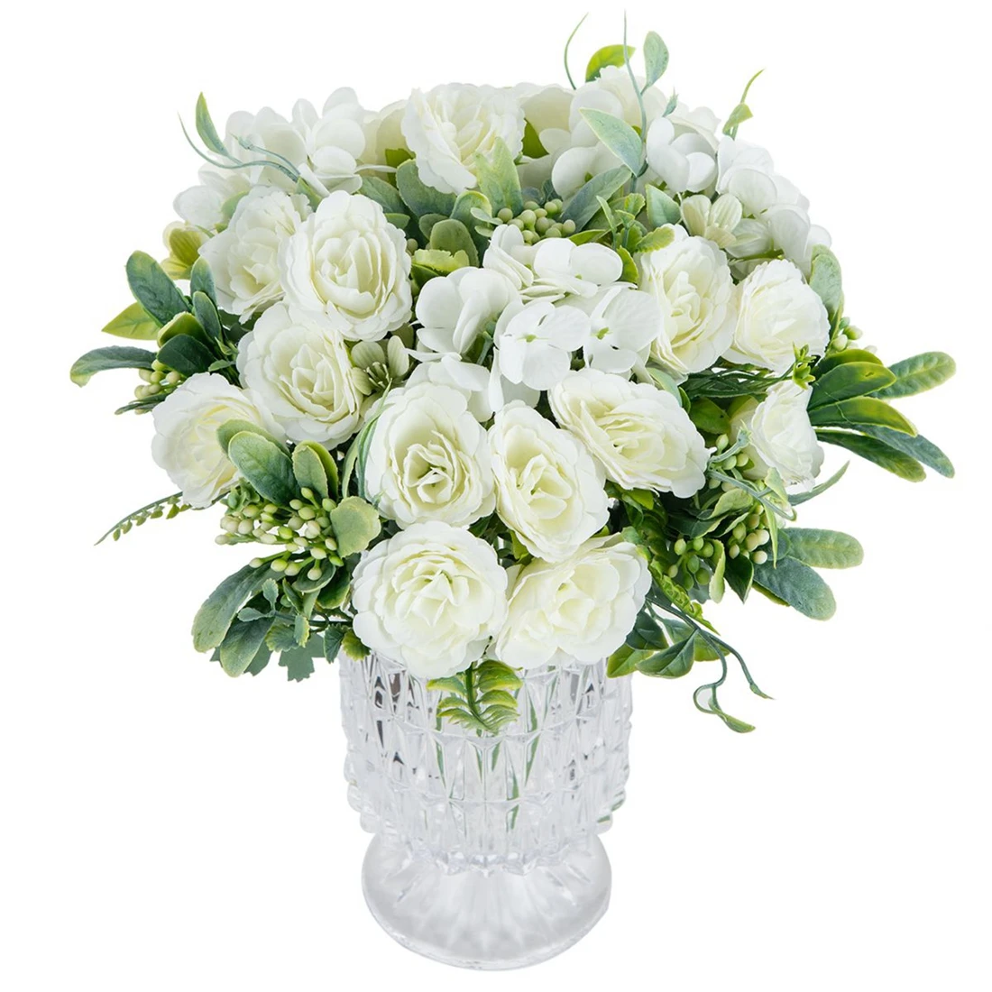 Artificial Flower Silk Rose hydrangea Diy gift Christmas festival party bonsai Home Outdoor Garden Decor Wedding bridal bouquet
Artificial Flower Silk Rose hydrangea Diy gift Christmas festival party bonsai Home Outdoor Garden Decor Wedding bridal bouquet