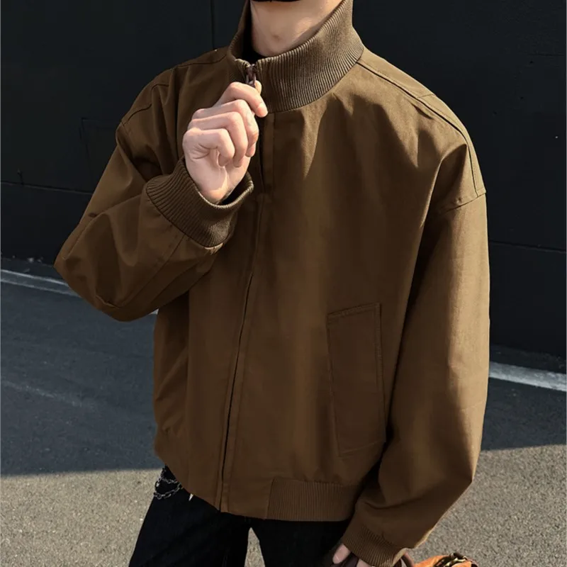 New Spring Autumn Men's Bomber Jackets solid Casual Male Outwear Windbreaker Jacket Mens Zipper Baseball Uniform Coats Clothing
New Spring Autumn Men's Bomber Jackets solid Casual Male Outwear Windbreaker Jacket Mens Zipper Baseball Uniform Coats Clothing