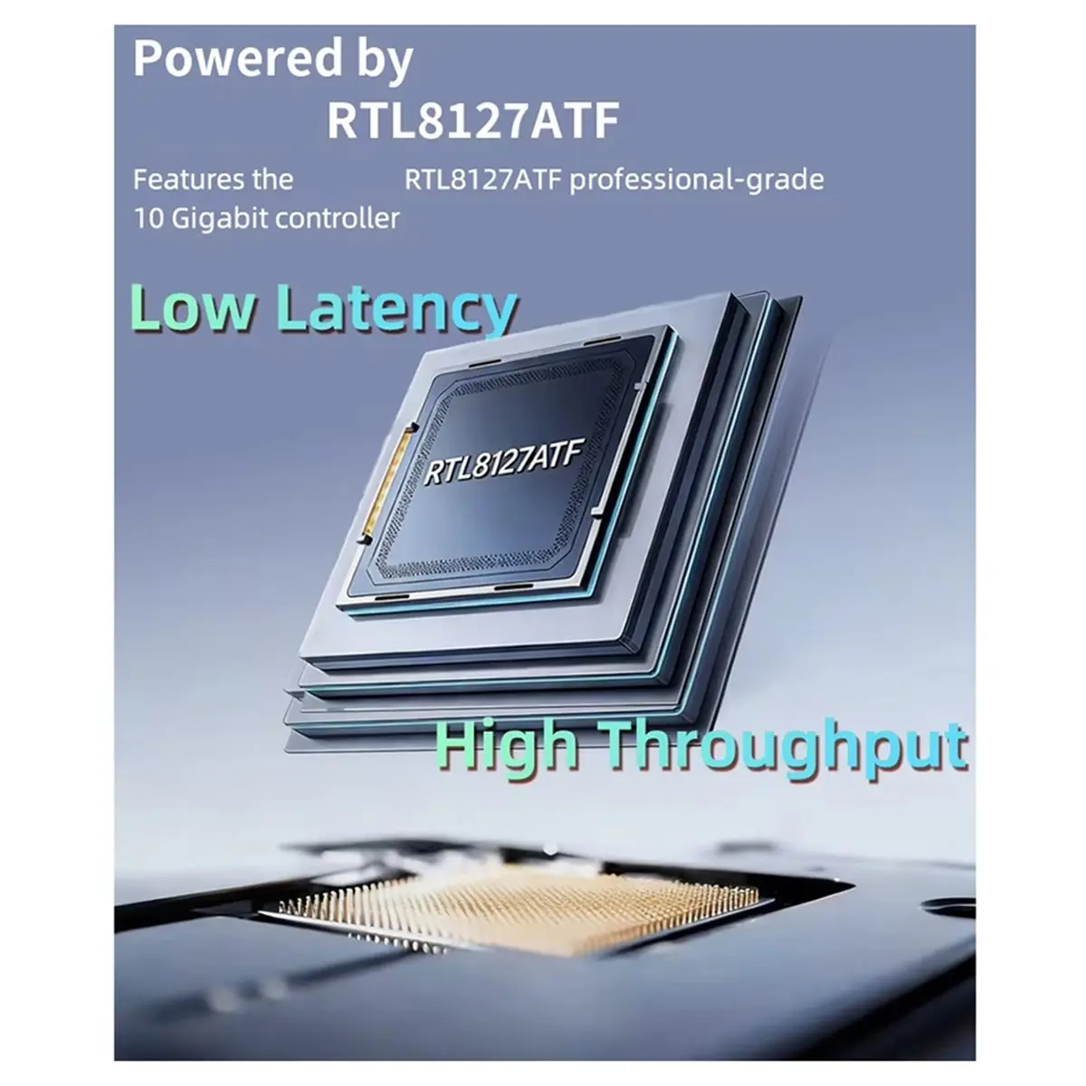 Сетевая карта 10G PCIe RTL8127, 10-гигабитный + оптоволоконный сетевой адаптер для серверов и рабочих станций, для Linux, низкопрофильная
Сетевая карта 10G PCIe RTL8127, 10-гигабитный + оптоволоконный сетевой адаптер для серверов и рабочих станций, для Linux, низкопрофильная