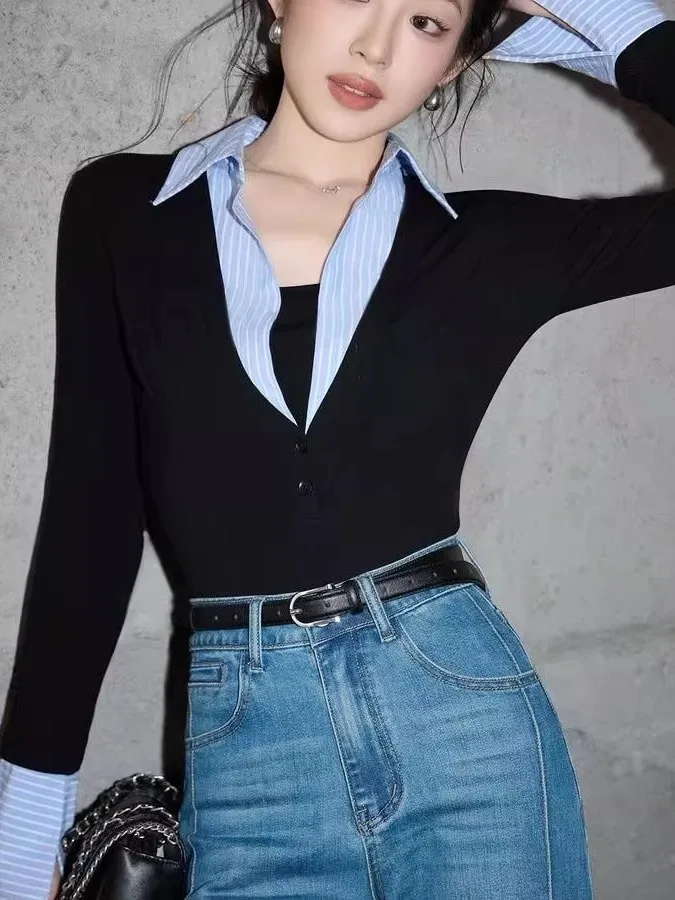 Женский вязаный топ для похудения Ne Splice Faion Color Blo Design, осенний новый универсальный французский длинный свеч...
Женский вязаный топ для похудения Ne Splice Faion Color Blo Design, осенний новый универсальный французский длинный свеч...