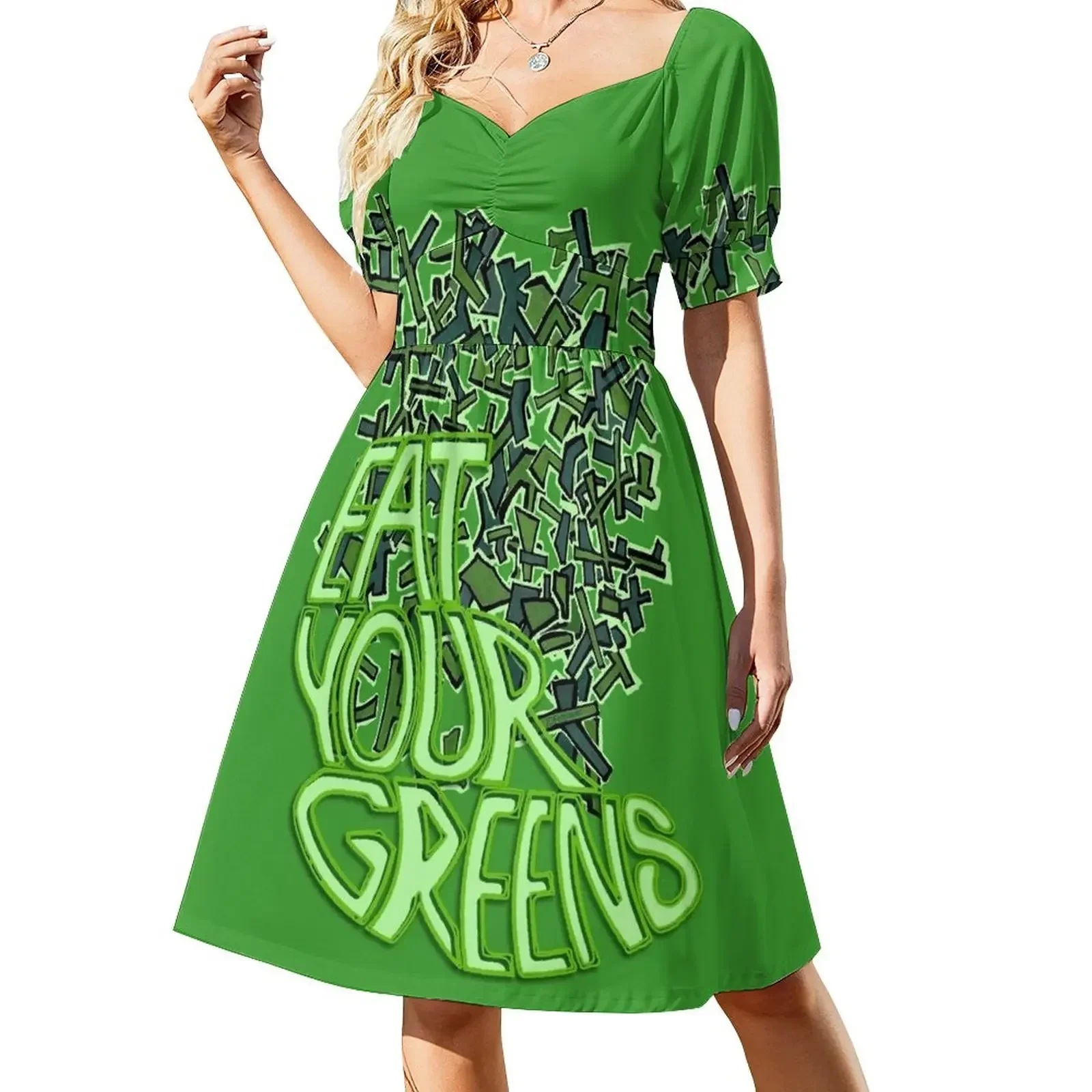 Deconstructed SALAD Short-Sleeved Dress elegant guest wedding dress Women's clothing dress
Deconstructed SALAD Short-Sleeved Dress elegant guest wedding dress Women's clothing dress