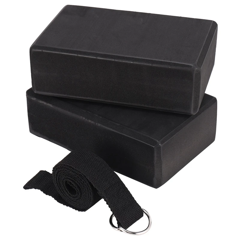 AA79 New Yoga Block And Yoga Strap Set EVA Foam Soft Non-Slip Yoga Blocks Universal Pilates Stretching And Toning Workouts
AA79 New Yoga Block And Yoga Strap Set EVA Foam Soft Non-Slip Yoga Blocks Universal Pilates Stretching And Toning Workouts