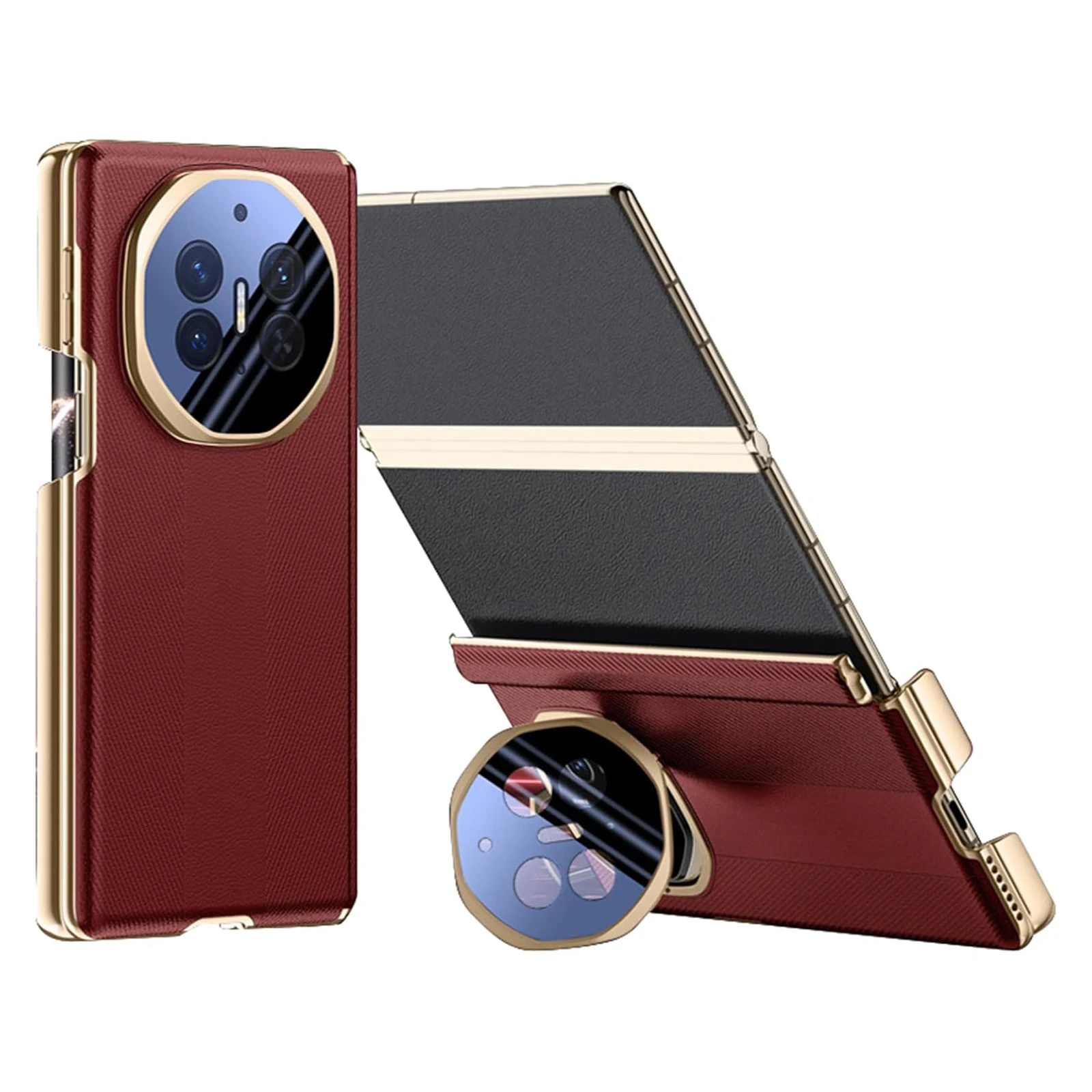 Magnetic Vegan Leather Hinge Design Case for Huawei Mate XT/Xts Full Lens Protection Shockproof
Magnetic Vegan Leather Hinge Design Case for Huawei Mate XT/Xts Full Lens Protection Shockproof