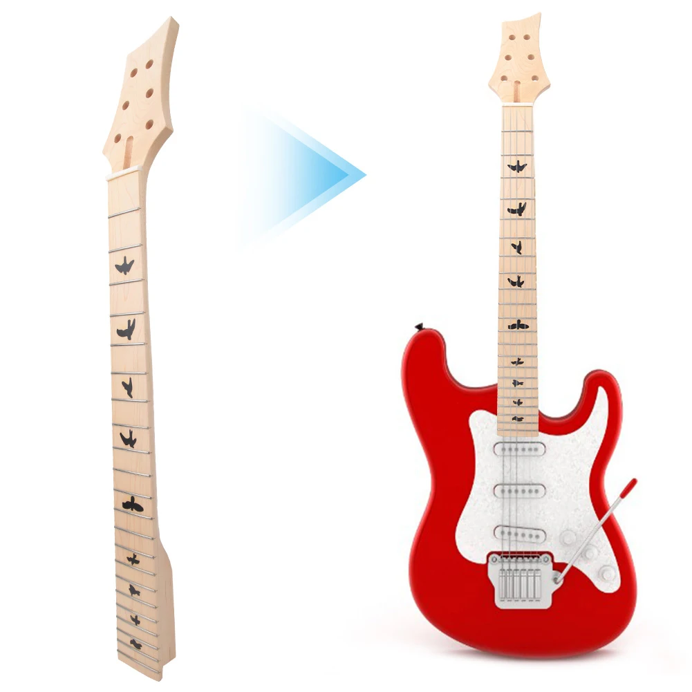 Замена грифа гитары, гриф из кленового дерева, 22-ладовый гриф гитары для замены деталей электрогитары
Замена грифа гитары, гриф из кленового дерева, 22-ладовый гриф гитары для замены деталей электрогитары
