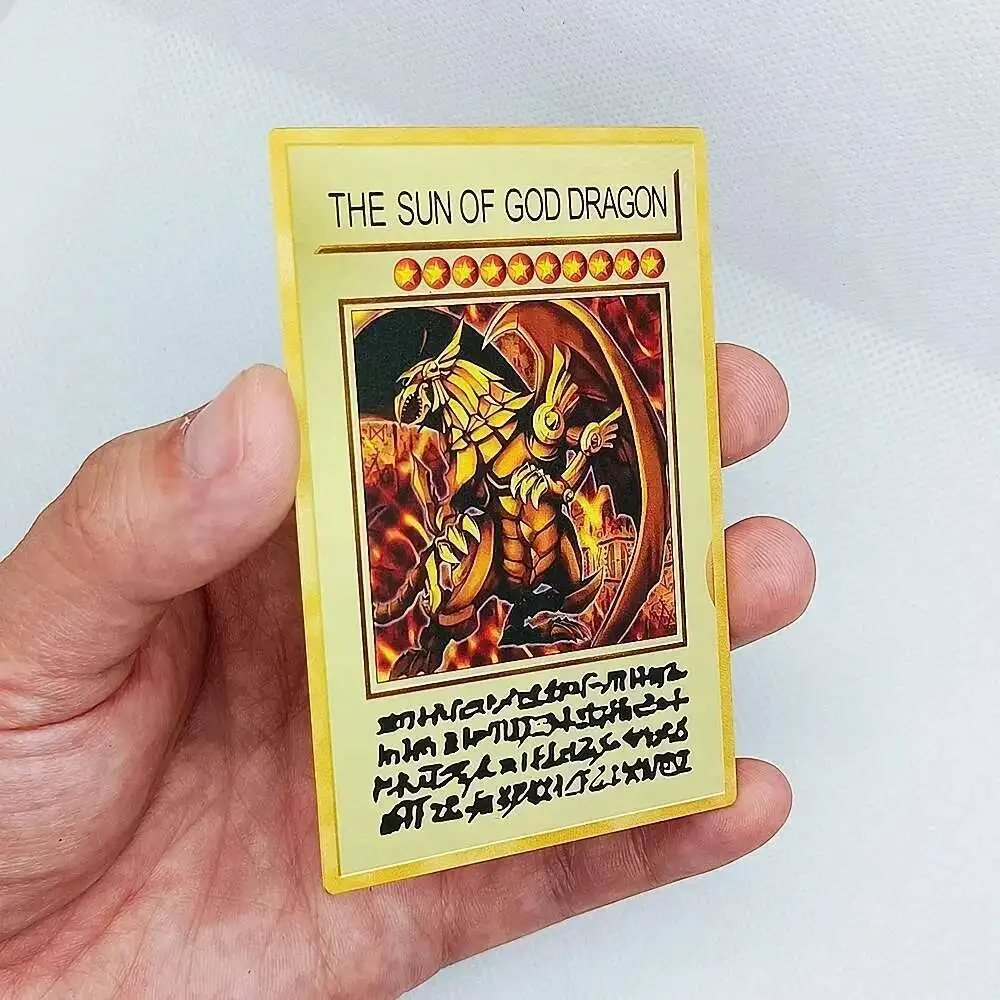 20th Anniversary Yu Gi Oh Металлические карты Редкое небо Солнце Египетский Бог Дракон Обелиск Заборона Exodia Yugioh Игра Коллекционная карта
20th Anniversary Yu Gi Oh Металлические карты Редкое небо Солнце Египетский Бог Дракон Обелиск Заборона Exodia Yugioh Игра Коллекционная карта