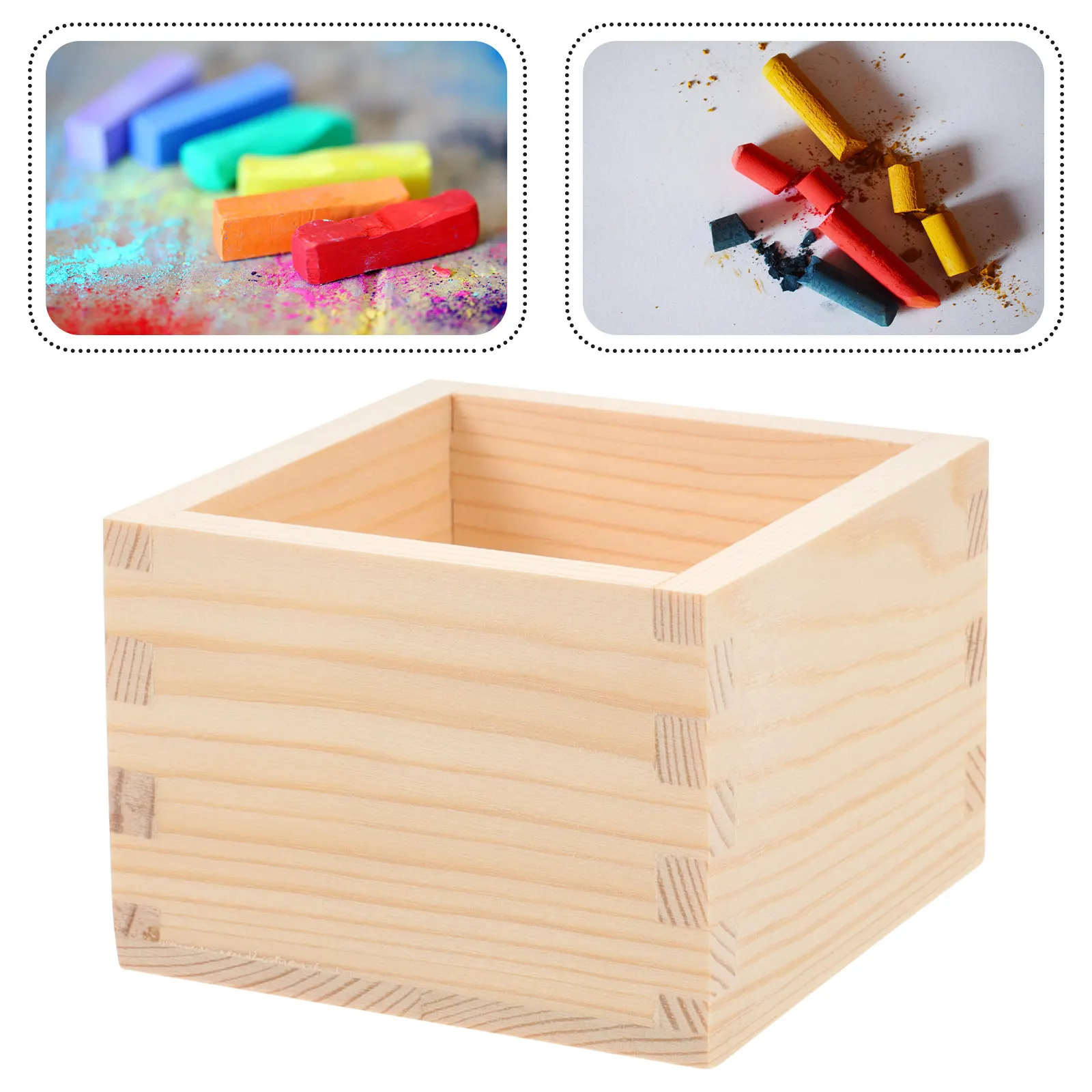 Wooden Chalk Holder Pencil Organizer Wood Pen Holder Desktop Chalk Storage Case Multi-Function Makeup Brush Container Office
Wooden Chalk Holder Pencil Organizer Wood Pen Holder Desktop Chalk Storage Case Multi-Function Makeup Brush Container Office