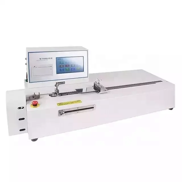 ASTM D3330 Adhesion Test Machine 180 Degree Peel Adhesive Tester Horizontal Stripping Force Tester for Quality Control
ASTM D3330 Adhesion Test Machine 180 Degree Peel Adhesive Tester Horizontal Stripping Force Tester for Quality Control