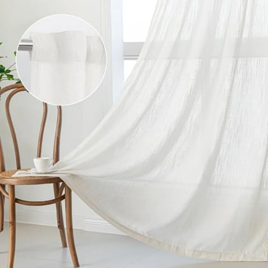 Living Room Curtains Boho Semi Sheers Light Filtering Back Tab Privacy Drapes for Patio Pergola Gazebo Nice Vertical Elegant St
Living Room Curtains Boho Semi Sheers Light Filtering Back Tab Privacy Drapes for Patio Pergola Gazebo Nice Vertical Elegant St