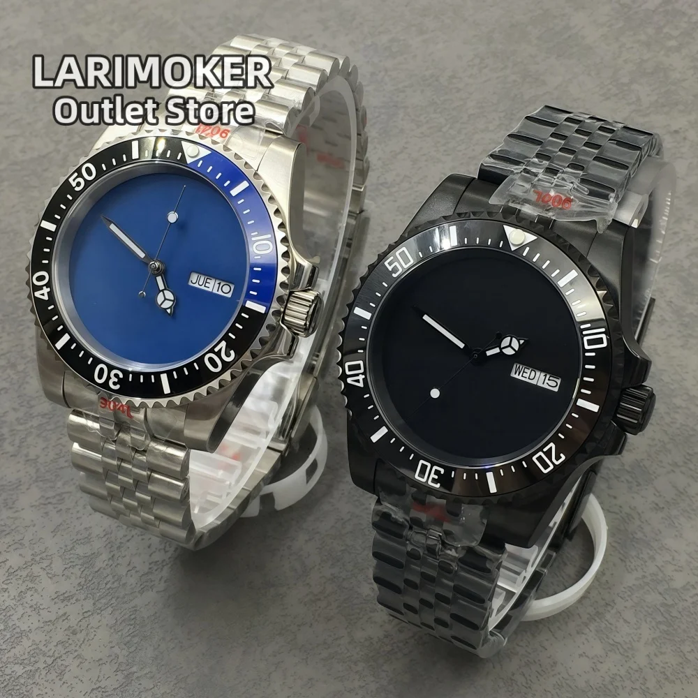 LARIMOKER Men's Diving Mechanical watches 41MM NH36 Automatic Movement Ceramic Bezel Waterproof Date Stainless Steel Watch
LARIMOKER Men's Diving Mechanical watches 41MM NH36 Automatic Movement Ceramic Bezel Waterproof Date Stainless Steel Watch