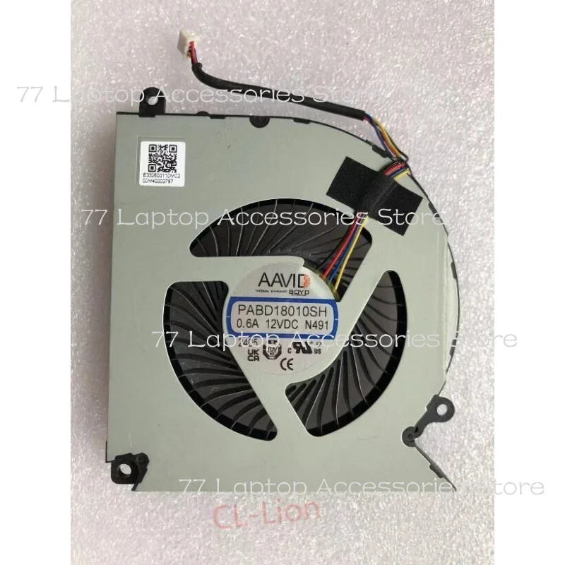Совершенно новый процессор для ноутбука MSI MS-17Q1 GT77 PABD18010SH N491 охлаждающий вентилятор 0,6 А 12 В постоянного тока
Совершенно новый процессор для ноутбука MSI MS-17Q1 GT77 PABD18010SH N491 охлаждающий вентилятор 0,6 А 12 В постоянного тока