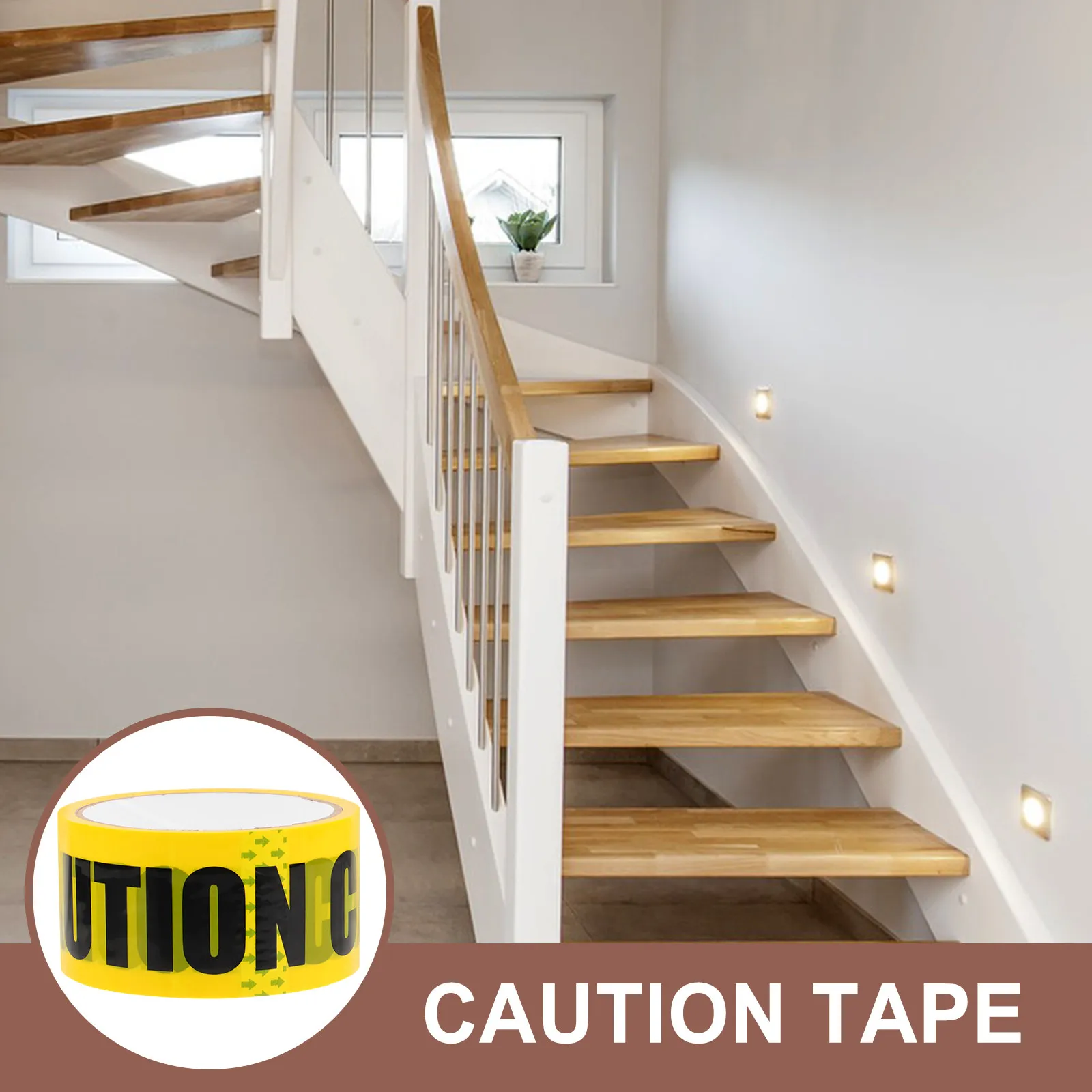 Halloween Caution Tape Roll Yellow Black Printed Warning Tape for Stairs Platforms Loading Docks Ramps Anti-Slip Safety Decal
Halloween Caution Tape Roll Yellow Black Printed Warning Tape for Stairs Platforms Loading Docks Ramps Anti-Slip Safety Decal