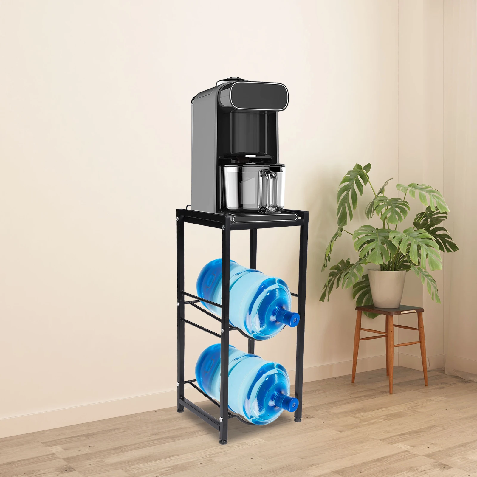 Black Q235 Steel Double Bucket Storage Rack Water Bucket Rack Water Cooler Jug Rack For Holding 5-Gallon Buckets Jugs Bottles
Black Q235 Steel Double Bucket Storage Rack Water Bucket Rack Water Cooler Jug Rack For Holding 5-Gallon Buckets Jugs Bottles