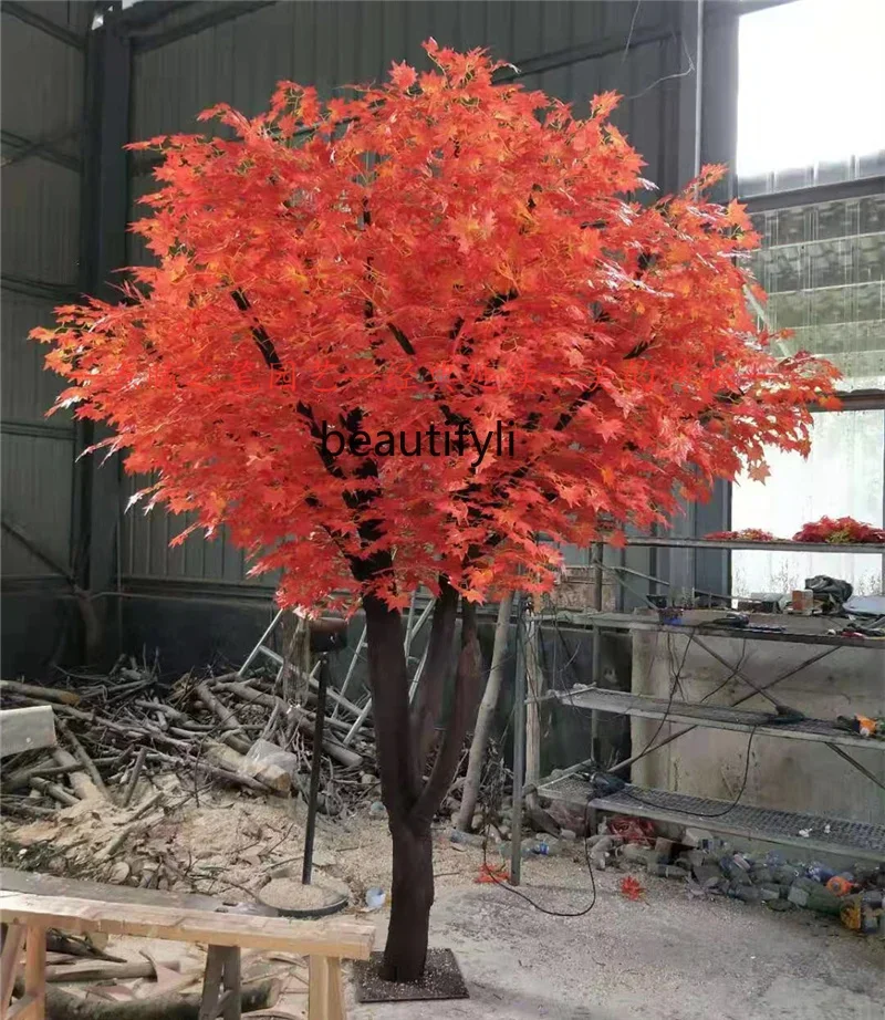 45Artificial Green Maple Red Maple Large Plant Indoor Tree Living Room and Hotel Square Store Wedding Celebration Decoration
45Artificial Green Maple Red Maple Large Plant Indoor Tree Living Room and Hotel Square Store Wedding Celebration Decoration