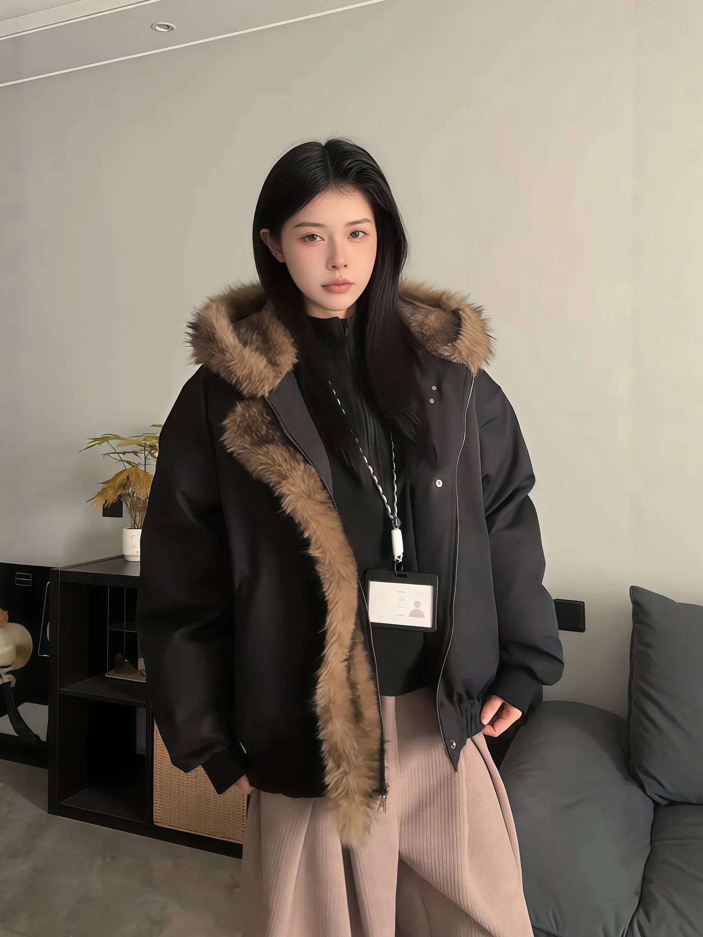 Утепленная хлопковая куртка с капюшоном в американском стиле, синяя, для женщин, рабочая одежда, зимняя теплая, с длинными рукавами, из полиэфирного волокна
Утепленная хлопковая куртка с капюшоном в американском стиле, синяя, для женщин, рабочая одежда, зимняя теплая, с длинными рукавами, из полиэфирного волокна