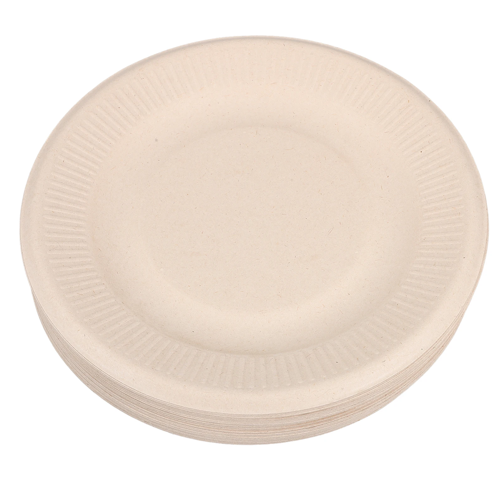 50 Pcs Disposable Disk Paper Plate Tableware Plates Stackable Pulp Trays for Food
50 Pcs Disposable Disk Paper Plate Tableware Plates Stackable Pulp Trays for Food