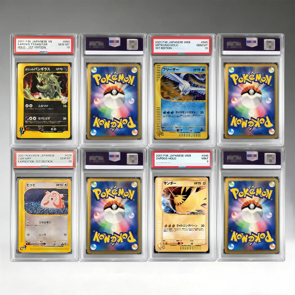 DIY Proxy PTCG Rating Collection Card JPN ARTICUNO CLEFAIRY ZAPDOS Anime Game Card High Quality Replica Card Flash Card Gift
DIY Proxy PTCG Rating Collection Card JPN ARTICUNO CLEFAIRY ZAPDOS Anime Game Card High Quality Replica Card Flash Card Gift