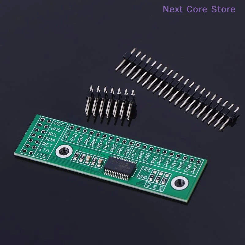 16bit I/O Extension Module Pin Board MCP23017-E/SS I2C IIC Expander Board Module IIC Input/Output Expansion Board For Arduino
16bit I/O Extension Module Pin Board MCP23017-E/SS I2C IIC Expander Board Module IIC Input/Output Expansion Board For Arduino