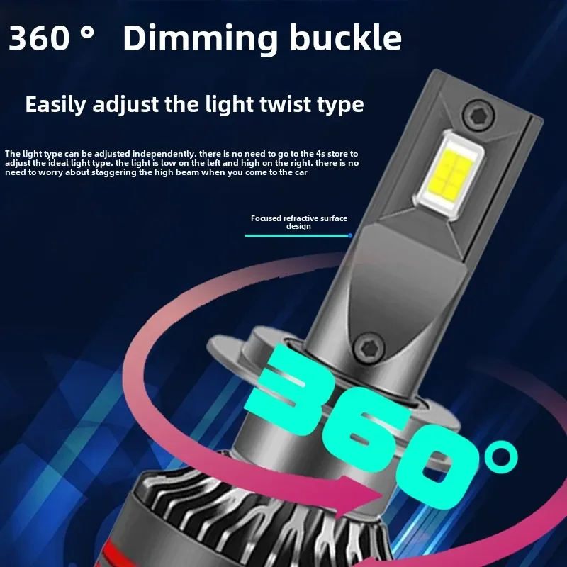 Super brightH7 H4 H11 LED Headlight High Power H1 H8 H9 HB4 HB3 9005 9006 9012 Turbo Lamp 6000K White Car Light
Super brightH7 H4 H11 LED Headlight High Power H1 H8 H9 HB4 HB3 9005 9006 9012 Turbo Lamp 6000K White Car Light