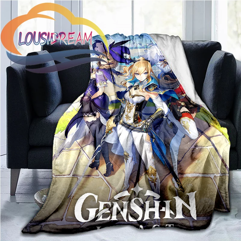 Animation adventure game wallpaper cashmere blanket Genshin Impact pattern3DPrinted Coverlet Sofa Camping Warm Blanket
Animation adventure game wallpaper cashmere blanket Genshin Impact pattern3DPrinted Coverlet Sofa Camping Warm Blanket