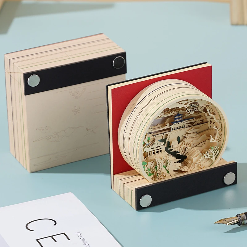 Trending 3D Pop-up Sticky Notes – Creative Cultural Paper Sculpture with High Aesthetic Appeal, Tear-Off Design for Office Desk
Trending 3D Pop-up Sticky Notes – Creative Cultural Paper Sculpture with High Aesthetic Appeal, Tear-Off Design for Office Desk