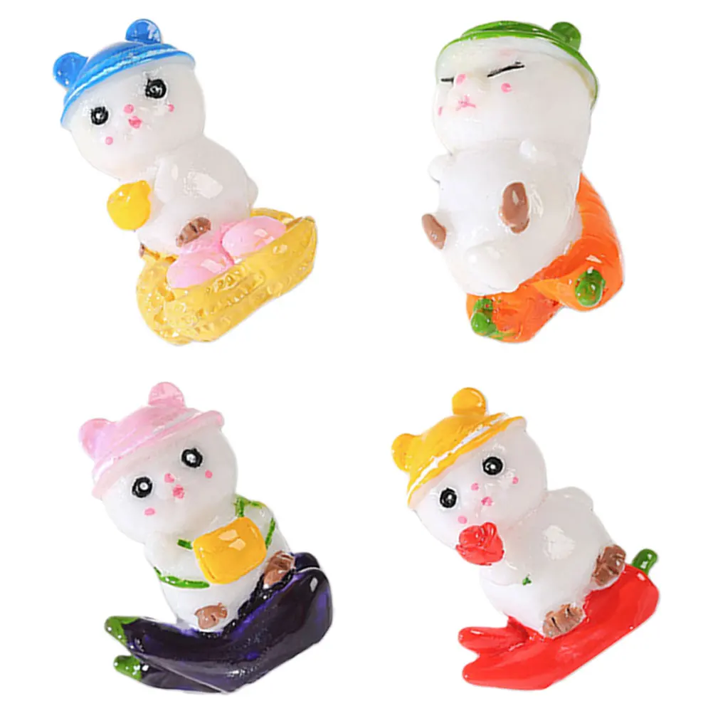 4pcs Mini Landscape Ornament Resin Figurines Mouse Animals Craft Desk Home Decor Synthetical Sculpture Statue
4pcs Mini Landscape Ornament Resin Figurines Mouse Animals Craft Desk Home Decor Synthetical Sculpture Statue
