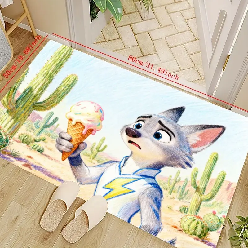 1 шт. милый мультяшный волк, напольный коврик с мороженым, коврик для сцены пустыни и кактуса, 80x50 см (31,49x19,68 дюймов), нескользящий моющийся диван
1 шт. милый мультяшный волк, напольный коврик с мороженым, коврик для сцены пустыни и кактуса, 80x50 см (31,49x19,68 дюймов), нескользящий моющийся диван