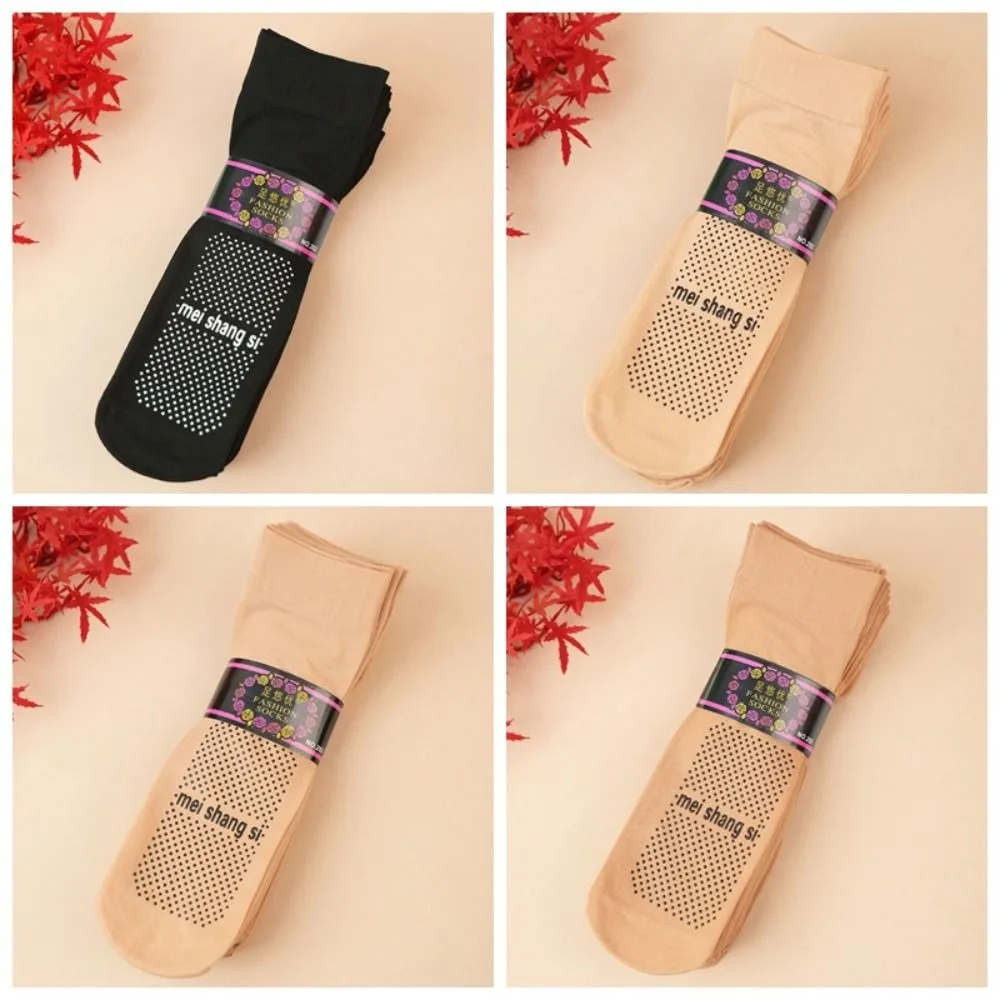 10Pairs Transparent Crystal Silk Socks Non-slip Mid-calf Women Invisible Socks Ultra-thin Silicone Bottom Silk Sheer Tube Socks
10Pairs Transparent Crystal Silk Socks Non-slip Mid-calf Women Invisible Socks Ultra-thin Silicone Bottom Silk Sheer Tube Socks