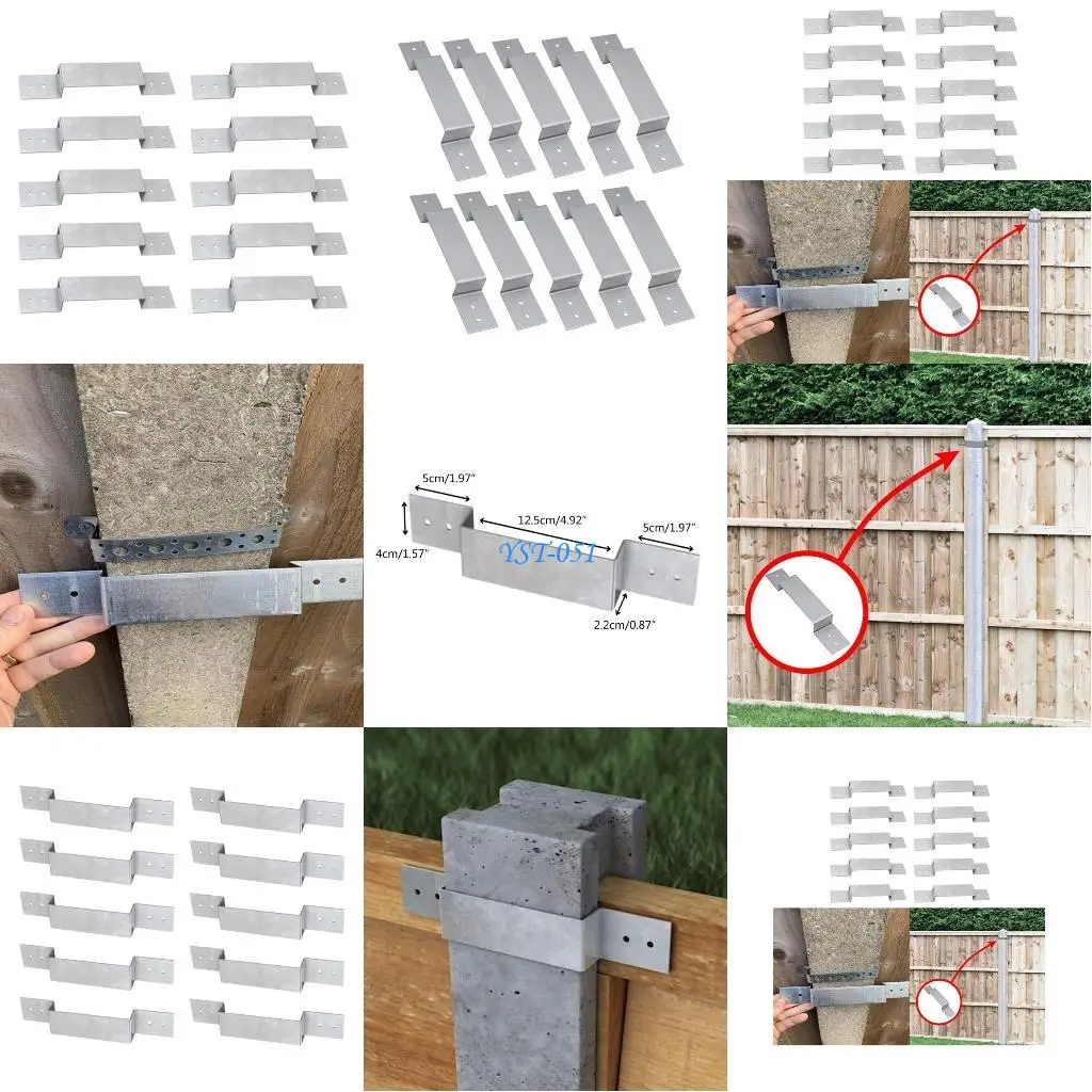E15A Upgraded Garden Fence Column Mounting Strong Fence Post 10pcs/set for Stability
E15A Upgraded Garden Fence Column Mounting Strong Fence Post 10pcs/set for Stability