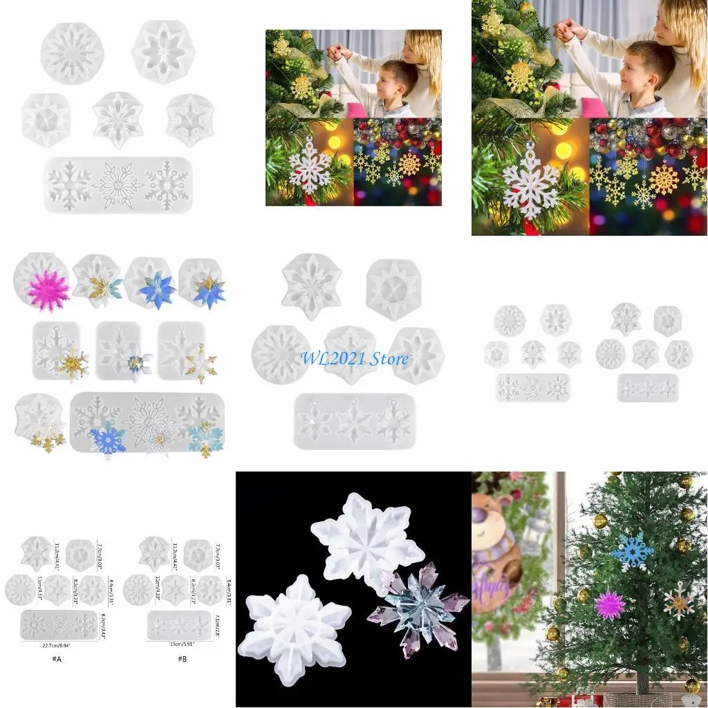 G5GC 6 Pcs DIY Shiny Glossy Christmas Keychain Charm Moulds Resin Epoxy Jewelry
G5GC 6 Pcs DIY Shiny Glossy Christmas Keychain Charm Moulds Resin Epoxy Jewelry