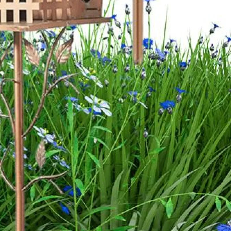 Garden Outdoor Metal Birdhouse Decoration Bird Houses for Outside with Pole Metal Birdhouse Stake for Outdoor Yard Garden
Garden Outdoor Metal Birdhouse Decoration Bird Houses for Outside with Pole Metal Birdhouse Stake for Outdoor Yard Garden