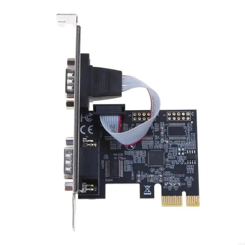 LX0B 2 Port Native PCI for Express RS232 Serial Adapter Card with AX99100 Chip for PC
LX0B 2 Port Native PCI for Express RS232 Serial Adapter Card with AX99100 Chip for PC