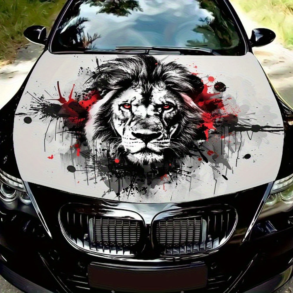 Высококачественная наклейка на капот автомобиля в стиле граффити с рисунком льва - прочная наклейка из ПВХ, самоклеящаяся для автомобиля, грузовика или мотоцикла, Uniq
Высококачественная наклейка на капот автомобиля в стиле граффити с рисунком льва - прочная наклейка из ПВХ, самоклеящаяся для автомобиля, грузовика или мотоцикла, Uniq
